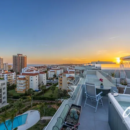 Oasis Mar - Floor With Private Seaview Hot Tub Portimão