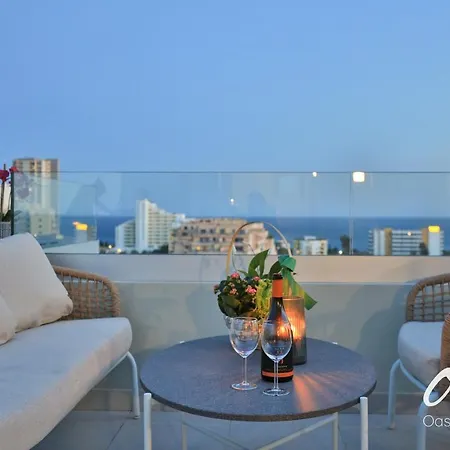 Oasis Mar - Floor With Private Seaview Hot Tub Lejlighed Portimão